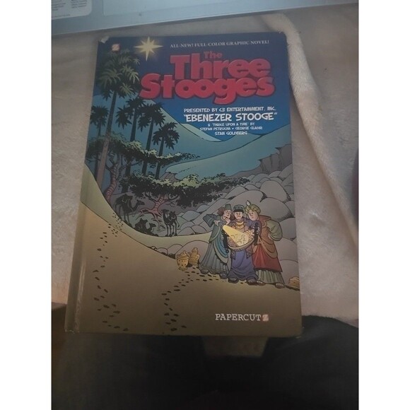 Other - The Three Stooges Graphic Novel #2 Ebenezer Stooge & Thrice Upon A Time Book